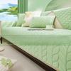 Ice Silk Latex Sofa Cushion Summer Summer Mat Cushion Summer Cold Feeling Leather Sofa Cover Simple Modern Cover Towel