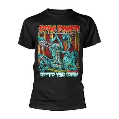 Raw Power After Your Brain Official Tee T-Shirt Mens