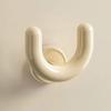 Yousheng 2PCS Shoe Rack U Shape Suction Cup Hook Non-Slip Stable Support No Drilling Slipper Rack for Towels
