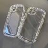 Luxury Transparent Soap Soft  Phone Case For iPhone 17 Air 16 15 14 13 12 11 Pro Max Plus 17 Pro Camera ProtectionAirbag Cover