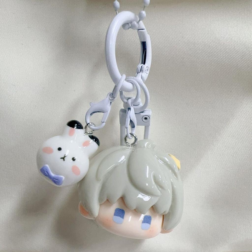 Gioco Love And Deepspace Xavier Sylus Rafayel Portachiavi Cosplay Figura Peluche Bambola Portachiavi Portachiavi Borsa Zaino Oggetto di Scena Regalo