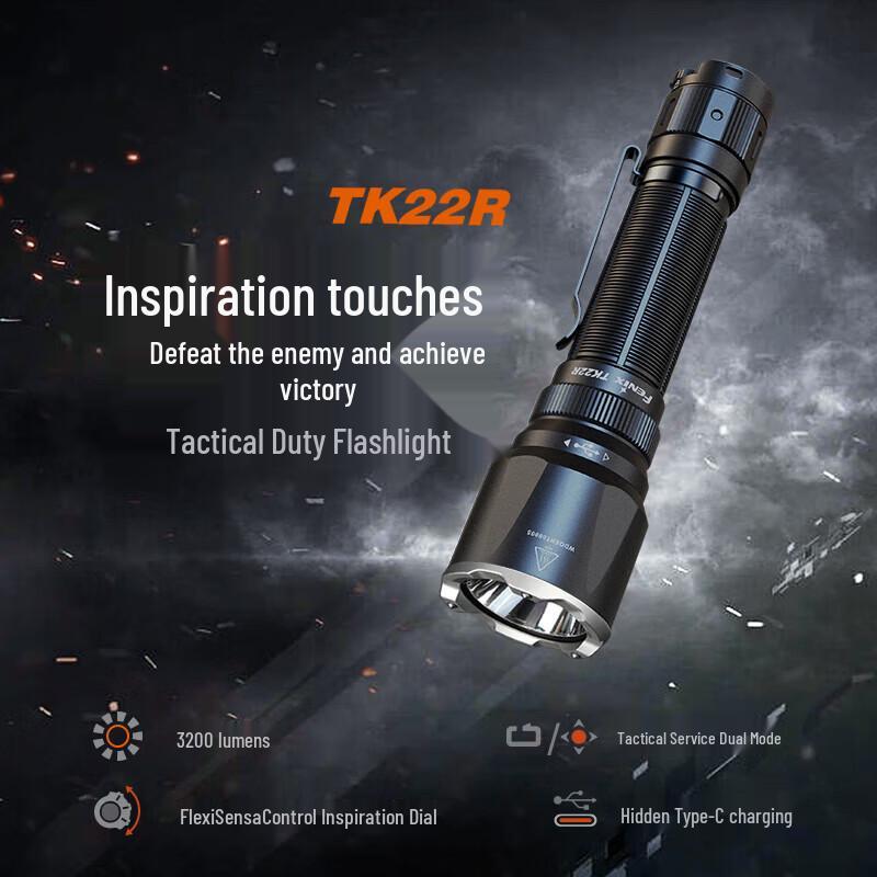Fenix TK22R High-Performance Tactical Flashlight
