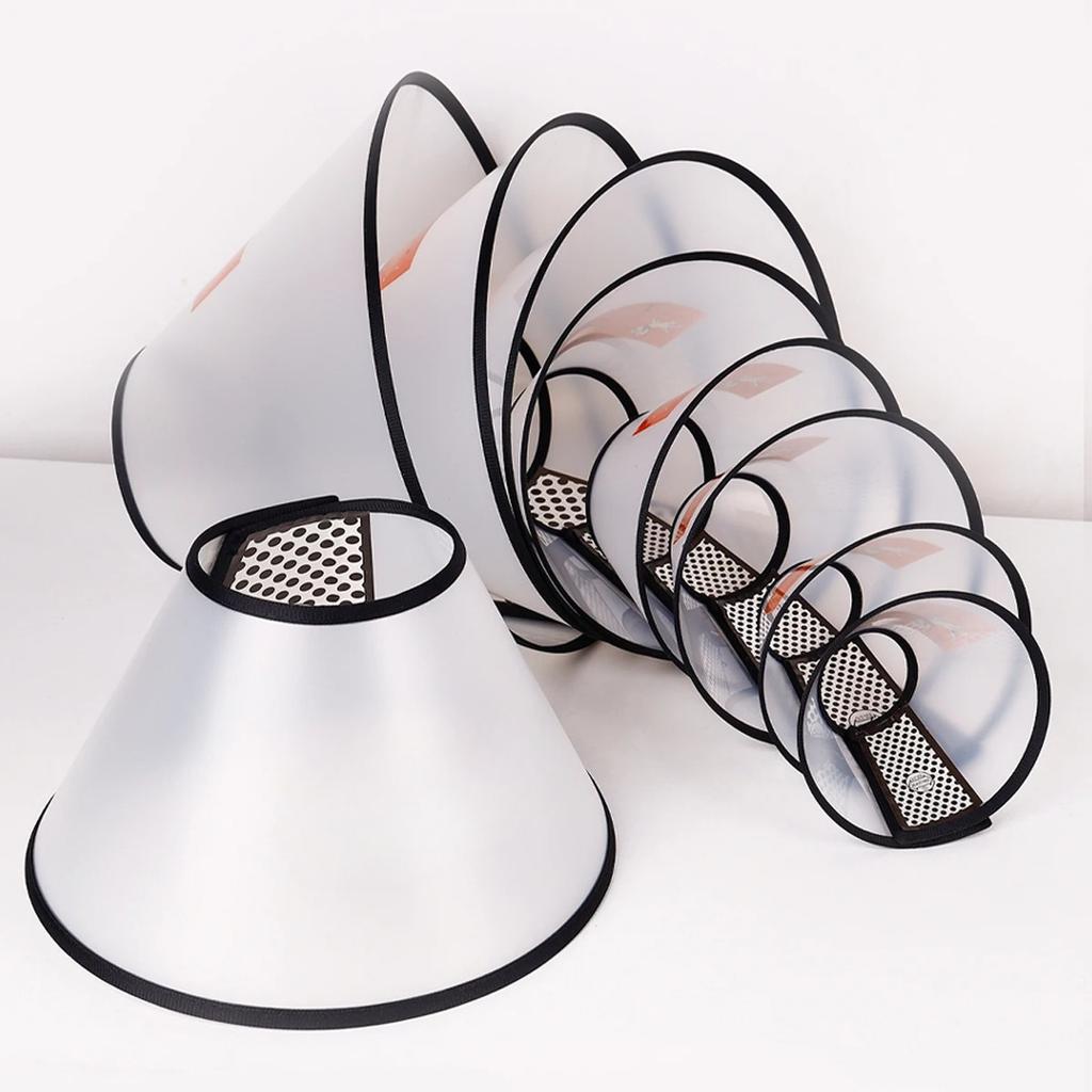 Pet Elizabethan Collar for Dogs Comfy Cones To Stop Licking Protective Collar Dog After Surgery Anti-Bite Lick Protective Cover