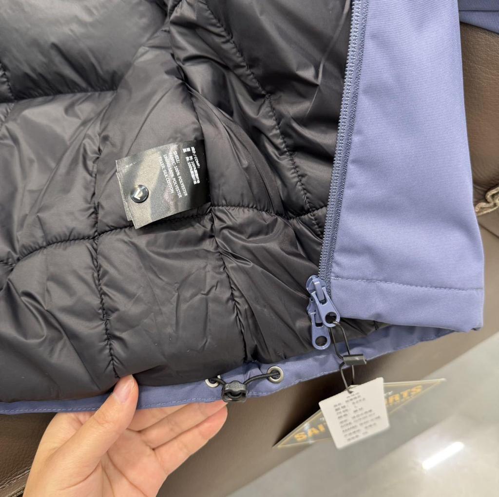 Men's Winter Outdoor Windproof Waterproof Lightweight Hooded Cotton Jacket with Double Zipper and Temperature-Locking Warmth.