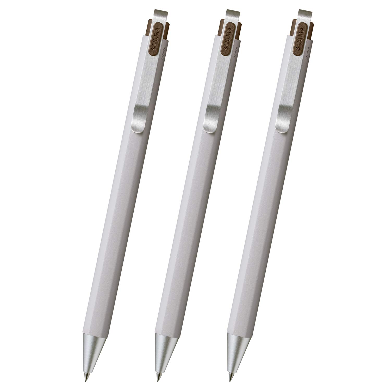 

Шариковая ручка Sakura Crepas Gel Ink Ball Sign iD Mocha Black 3 шт. 0,4 мм GBR204#17(3)