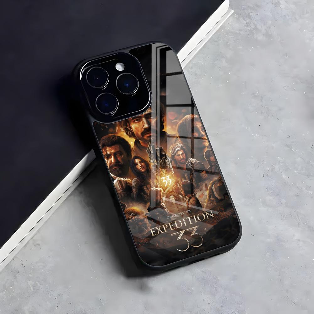

C-clair O-obscur E-expedition 33 Phone Case For Iphone 17 Air 16 15 14 13 12 11 Pro Max Mini Fundas Shell PC+TPU Cover iPhone 15 Plus
