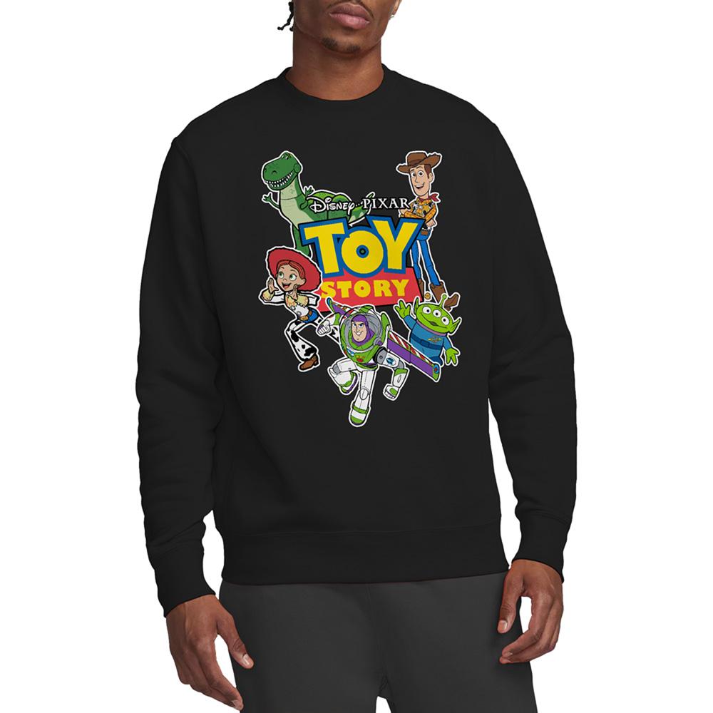 Toy Story Unisex Adult Characters Cut Out Sweatshirt