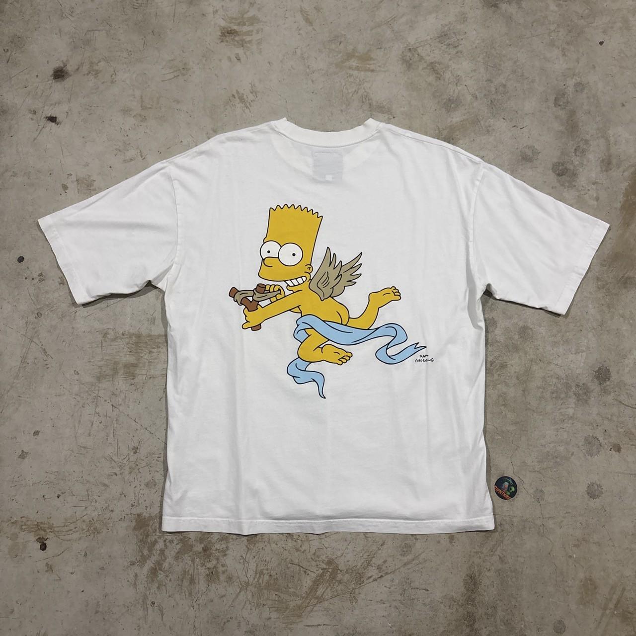 The Simpsons Cupid Bart graphic Size XL Unisex T-Shirt XXXXL