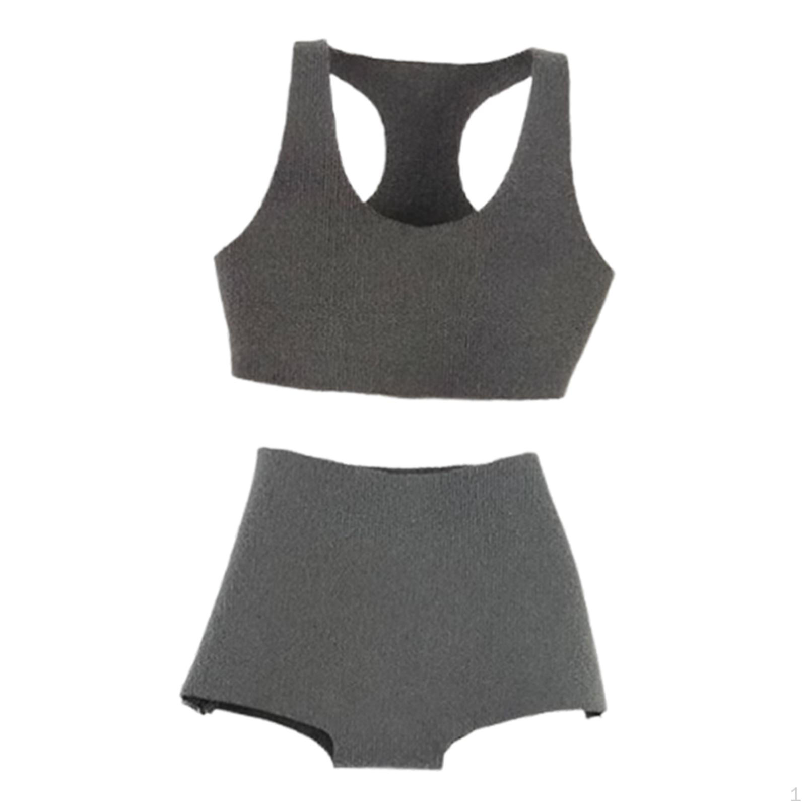 

Комплект одежды для экшн-фигурки масштаба 1/6 с жилетом без рукавов и шортами Gray