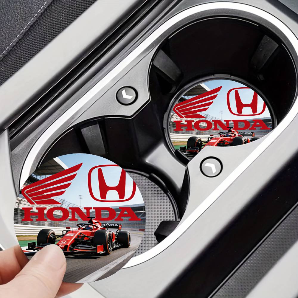 AAADC1 For Honda New Car Cup Holder Anti-Slip Silicone 7cm Insert Coaster Mat Universal Car Accessories Black Fit Most Cars