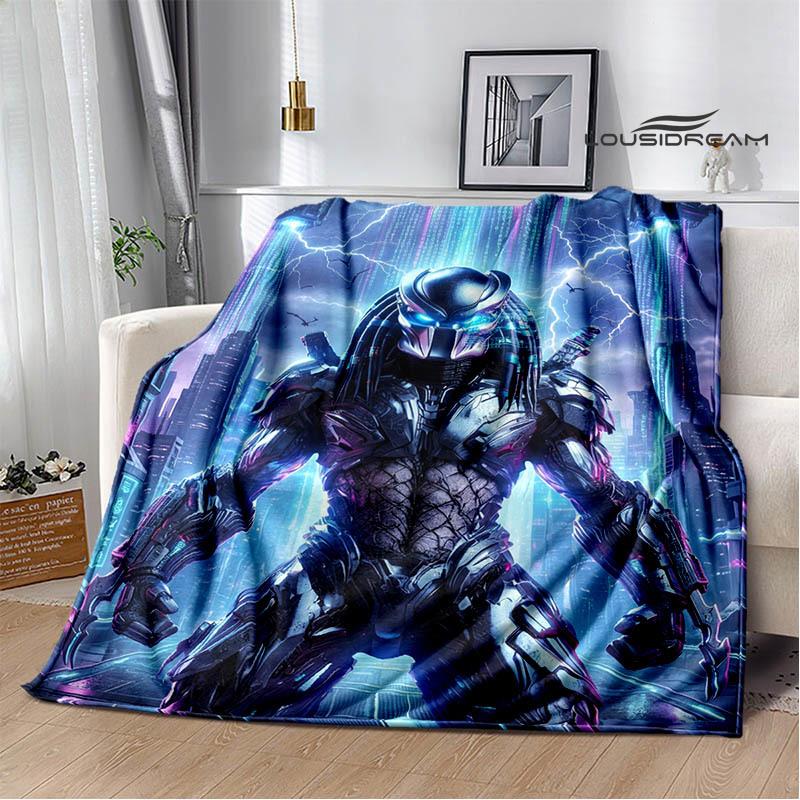 AVP Alien Vs Predator Blanket Picnic Blanket Warm Blankets Outdoor Blanket Home Bed Linings Blankets for Beds Birthday Gift