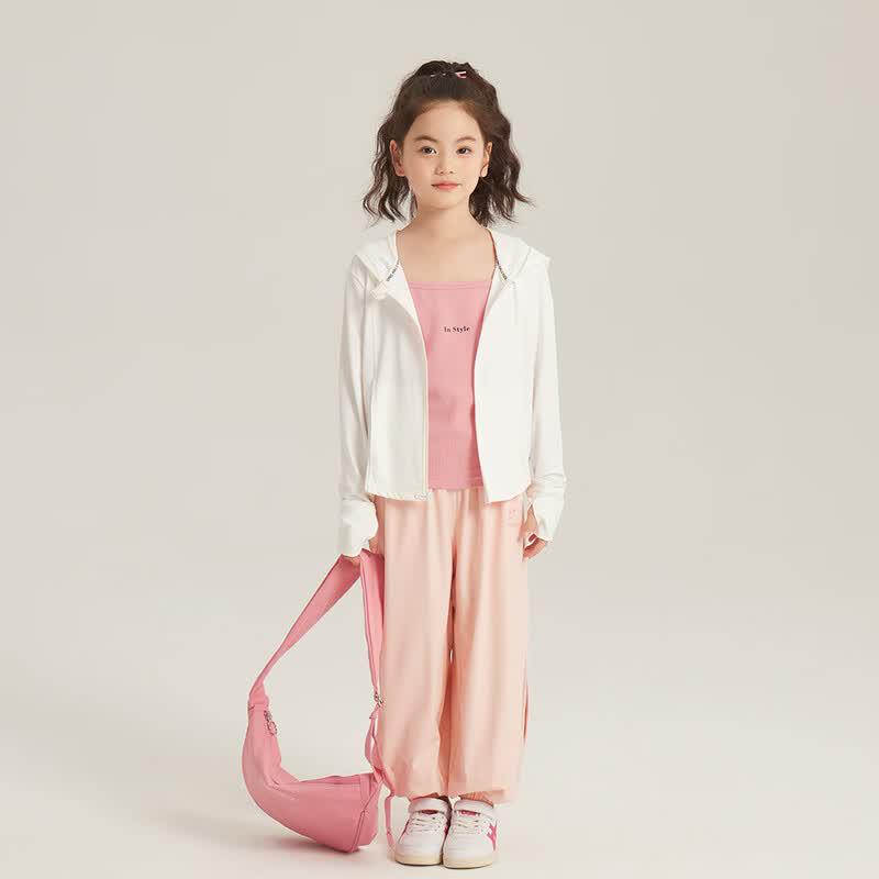 Girls' UPF50+ UV Protection Summer Sun Jacket