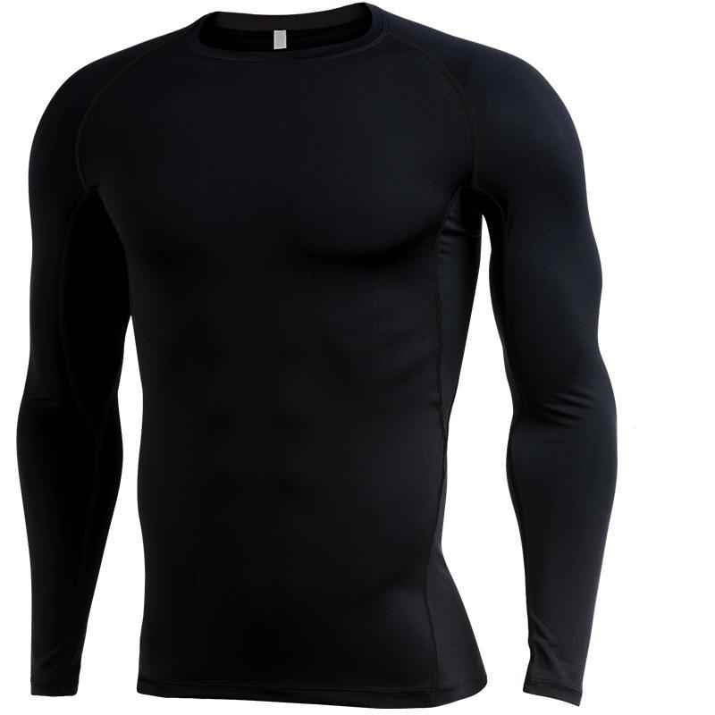

Men s Fitness Running T-shirts Quick Dry Cycling Workout Shirts Sports Training Tops 5XL 6XL 7XL 5XL чёрный