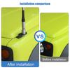 Metal Car Engine Hood Antenna Bracket Mount Stand For Suzuki Jimny 2019 Up Exterior Accessories 