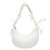 Borsa a Spalla in Nylon 'Cloud' con Design Pieghettato per Uso Quotidiano