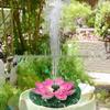 Floating Solar Lily Pad Fountain Water Pump for Landscapes