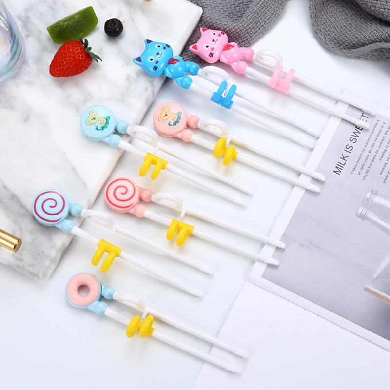Cartoon Children Eat Training Chopsticks Baby Learning Tableware Chopsticks
