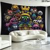 Treasure Monster Pattern Home Decor Tapestry, Wall Hanging, Decorative RV Wall Cloth.MGT0918333