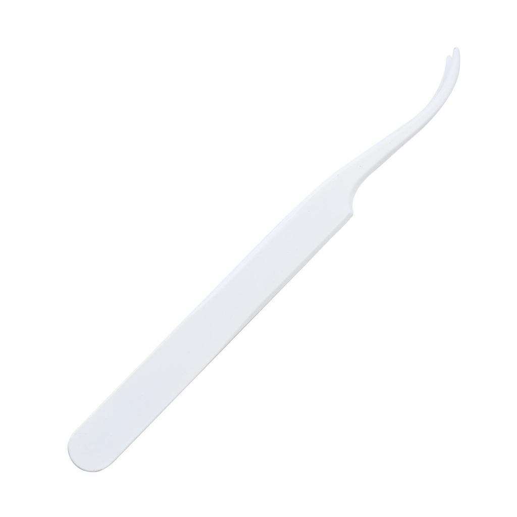 In Stock Beauty Tools: Stainless Steel Colored Curved Lash Tweezers for Eyelash Extensions and False Eyelashes