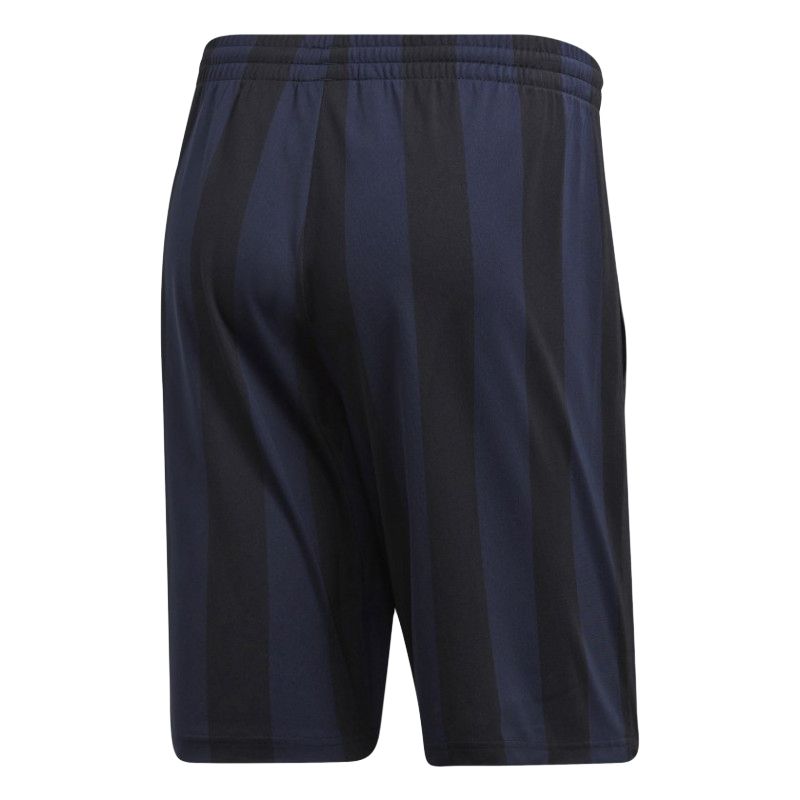 Adidas Originals Elastic Striped Versatile Fashion Three-Quarter Pants Casual Shorts Men Shorts Black DU8418