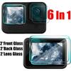 9 in 1 Camera Tempered Films for For Go Pro Hero 13 Black HD Clear Anti Scratch Lens Tempered Glass Screen Protectors for GoPro