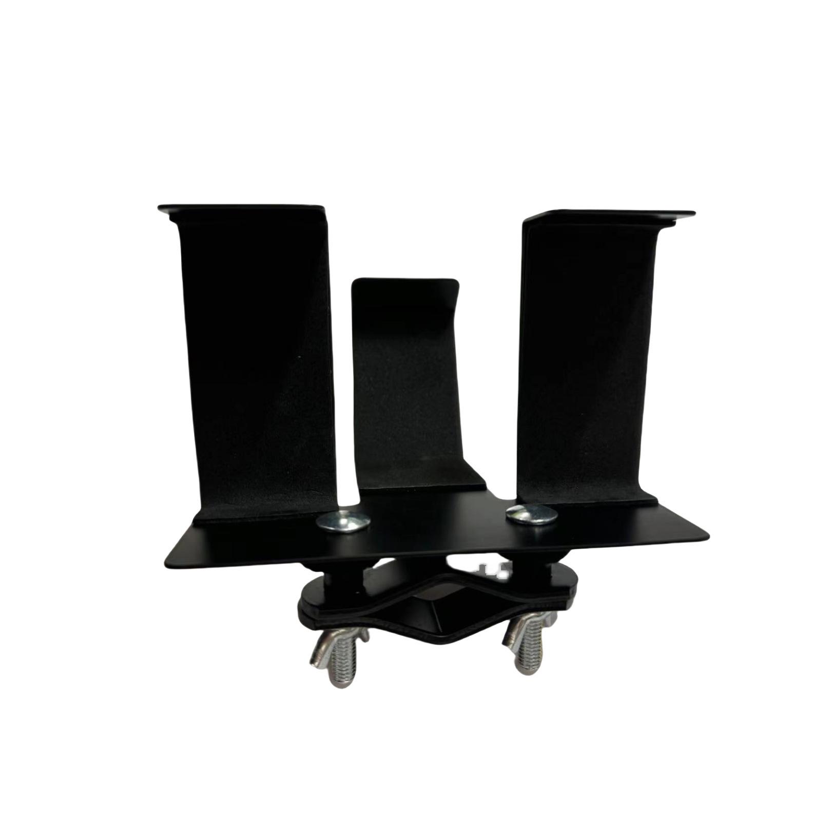 Компактная многофункциональная стойка для ударных инструментов с ручным колокольчиком и держателем для ведерка с песком