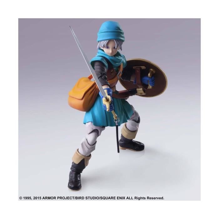 Figurine - SQUARE ENIX - Dragon Quest VI Realms of Revelation - Bring Arts Terry 13 cm - Blanc - Intérieur
