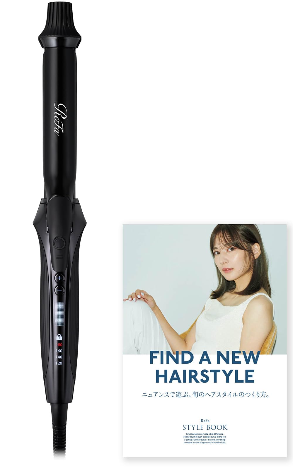 

магазин ReFa Curl Iron Pro 26 мм ReFa CURL IRON PRO Утюжок для волос Черный Новая модель [Официальный] чёрный