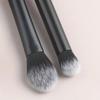 6Long-Tube Makeup Brush Set with Multi-Color Ultra-Soft Powder Brush, Blush Brush, and Eyeshadow Brush for Beginners