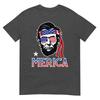 Abraham Lincoln 4th Of July Merica Unisex Unisex American Flag Tshirt