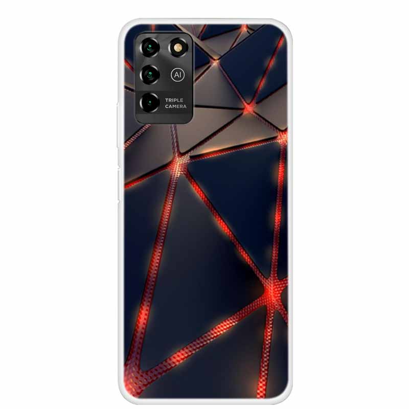 For ZTE Blade V30 Vita Case 8030 Marble Soft TPU Silicone Clear Phone Case for ZTE V30 VITA Back Cover Transparent Capa V 30vita