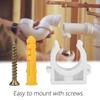 20pcs 16Celsius20Celsius25Celsius32mm U Shaped Combination Pipe Clamp Fixed Clips with Screws (16mm)