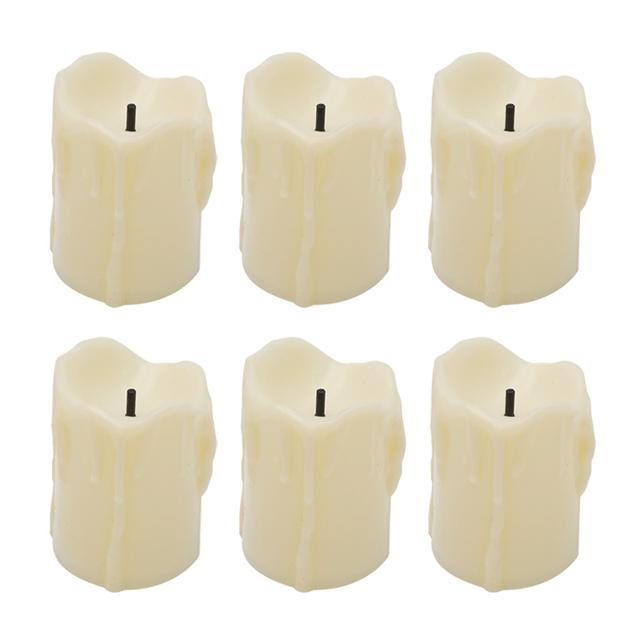 12/1 Stücke Flammenlose LED Kerze Licht Batteriebetriebene Wünschen Teelicht Für Home Weihnachten Urlaub Hochzeit Party Dekoration Beleuchtung