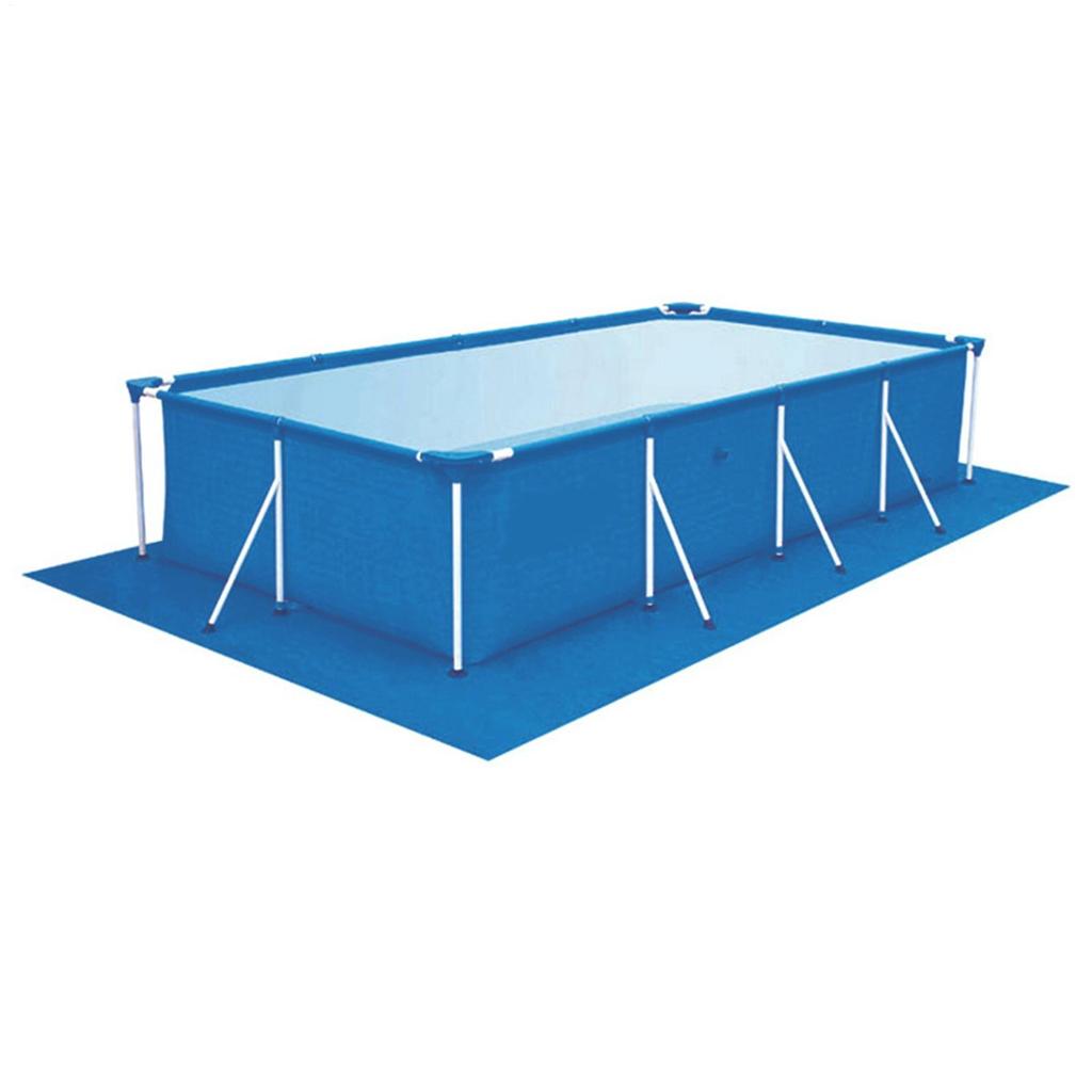 Schwimmbeckenmatte Wasserdicht Langlebig Konservierend Thermisch Staubdicht Polyethylen Pooltuch für Aufblasbaren Pool Garten Fitnessstudio