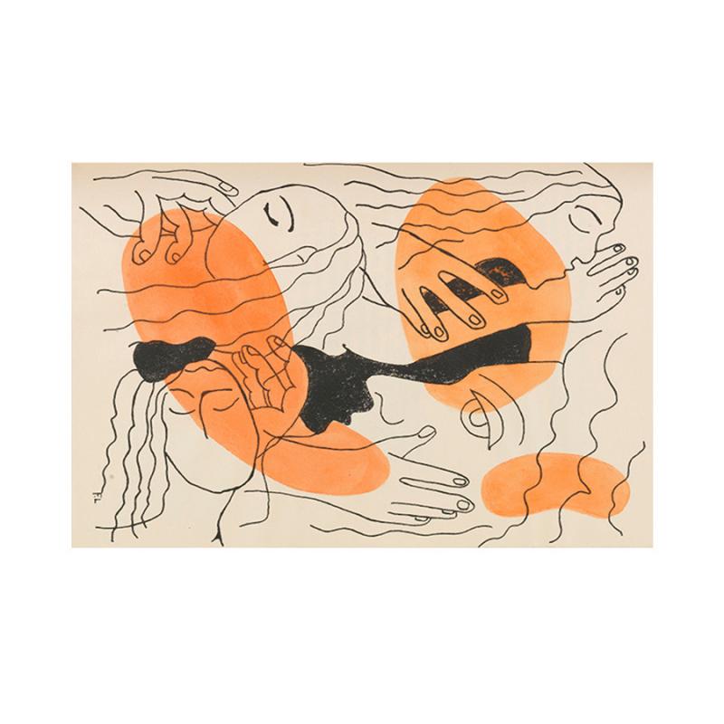 Modern Abstraction Carpets for Living Room Nordic Bedroom Decor Plush Carpet Home Art Floor Mat Large Area Thicken Non-slip Rug