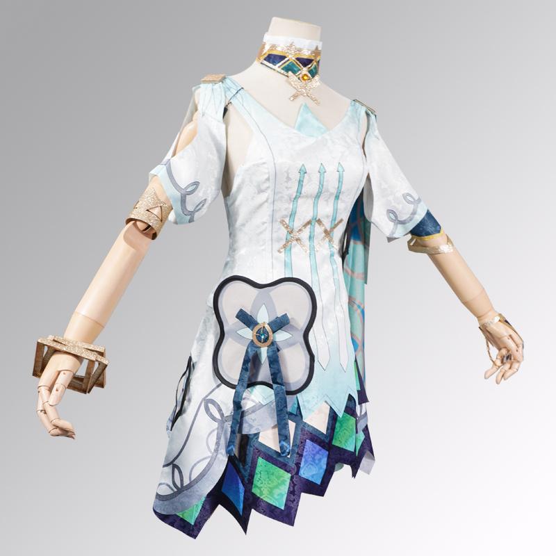 Faruzan Cosplay Costume   Uniform Wig Anime Chinese Style Halloween Costumes Game