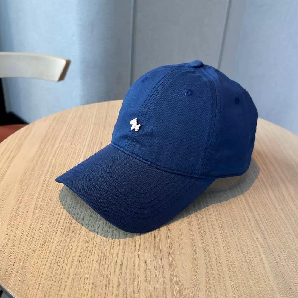Spring and summer cotton simple pony baseball cap children TH thin breathable soft top versatile Year of the Horse cap men
