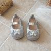 Children's Princess Shoes Soft Sole Spring Summer New Breathable Mesh Children's PU Leather Shoes Fashion Baby Sandals