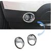 2Pcs Front Fog Light Lamp Cover Trim for Ford Explorer 2011 2012 2013 2014 2015 ABS Chrome