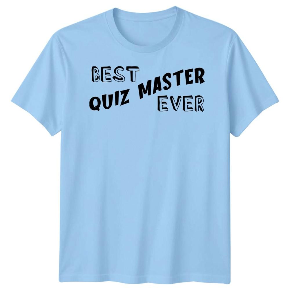 Best Quiz Master Ever Unisexs Unisex TShirt Tee Funny Unisex Gift