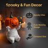 Holiday Gift for Friends Pumpkin Head Mummy Statue, Funny Halloween Decorations, Cute Sitting Desktop Resin Figurines Figurine Shelf Sitter