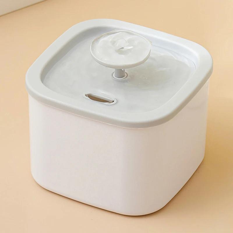 

Фильтрованный циркулирующий фонтанчик для домашних животных - автоматическая поилка чистого цвета для кошек и собак, многофункциональный диспенсер для живой воды