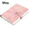 1Pcs Vintage A5 Leatherbound Notebook with Soft Cover and Bookmark Perfect for Business Meetings and University Life