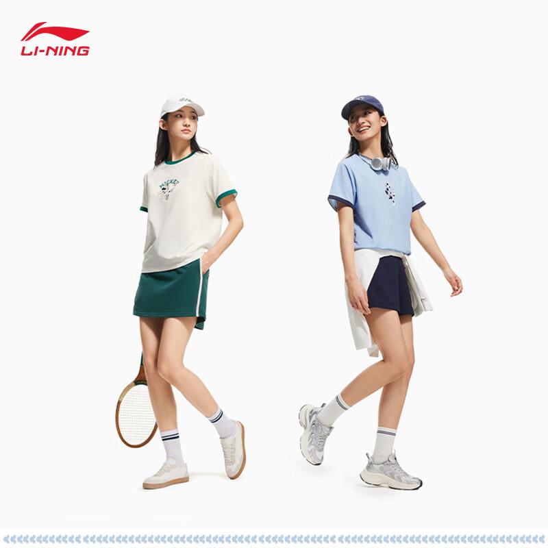 Li-Ning Women's Disney Mickey Loose-Fit Sports T-Shirt