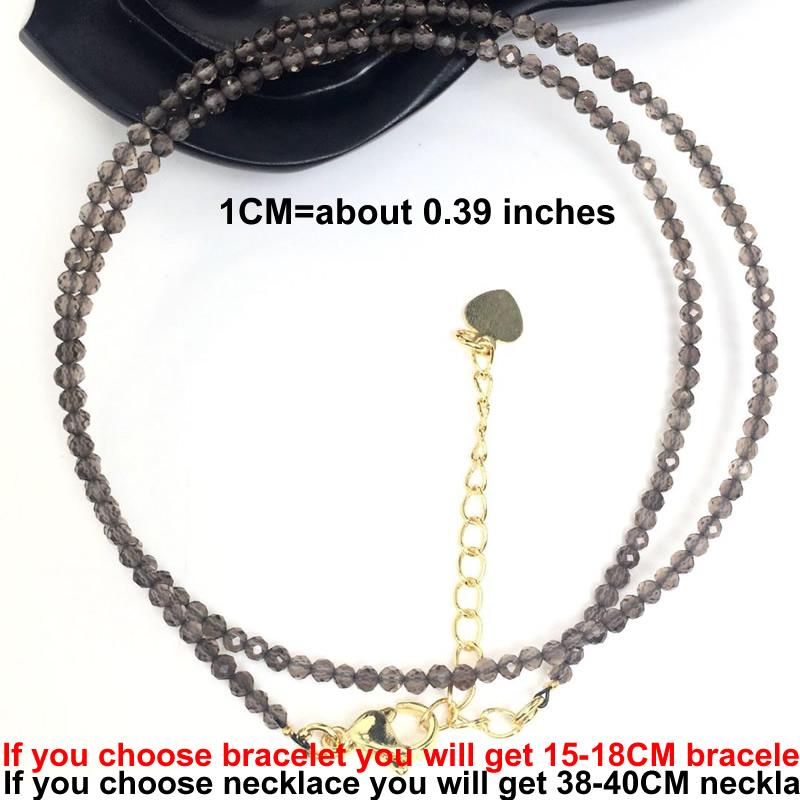 Cutting Flash Beads Gemstones for Men and Women Necklace Bracelet Crystal Quartz agate Choker Jewelry Party Gift Fashion 2-3mm