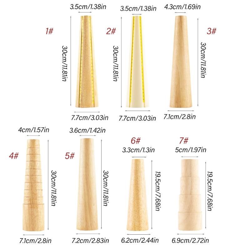 Professional Ring Size Measurement Rod Sturdy Rings Size Finding Tool Unique Measuring Rod Accessory for Jewelry Making