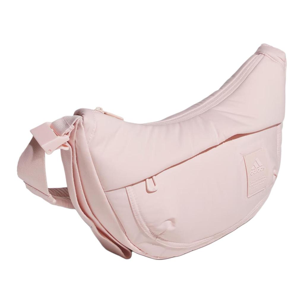 New Adidas Recycled Polyester Crossbody Bag, Shoulder Bag Regular Women's Pink JH3743