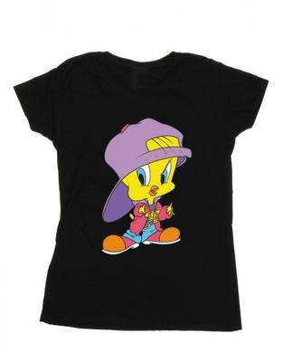 Womens/Ladies Tweety Pie Hip Hop Cotton T-Shirt