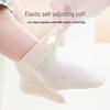 Five-Pair Pack Kids' Combed Cotton Mid-Calf Socks - Antibacterial, Seamless, Breathable, Solid Colors