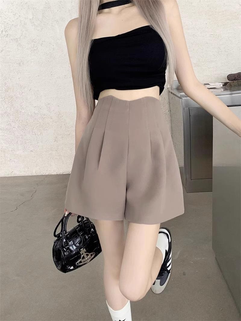 

Женские миниатюрные шорты бодикон с цветочным принтом и высокой талией - Мода лета 2025 4XL хаки